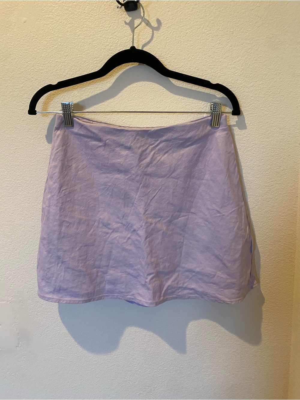 Anthropologie Lilac Mini Skirt